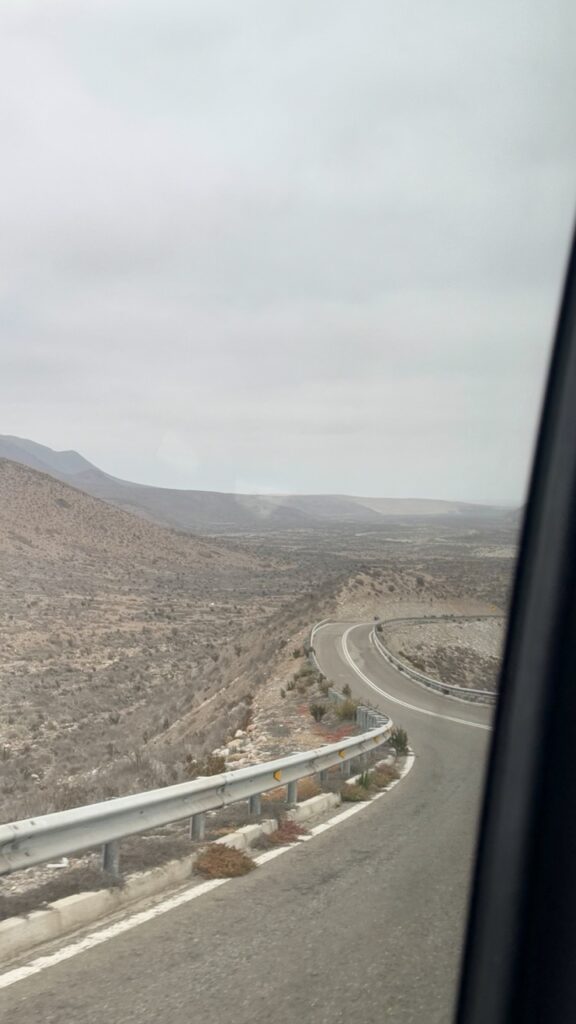 landschaft am weg zu punta los choros